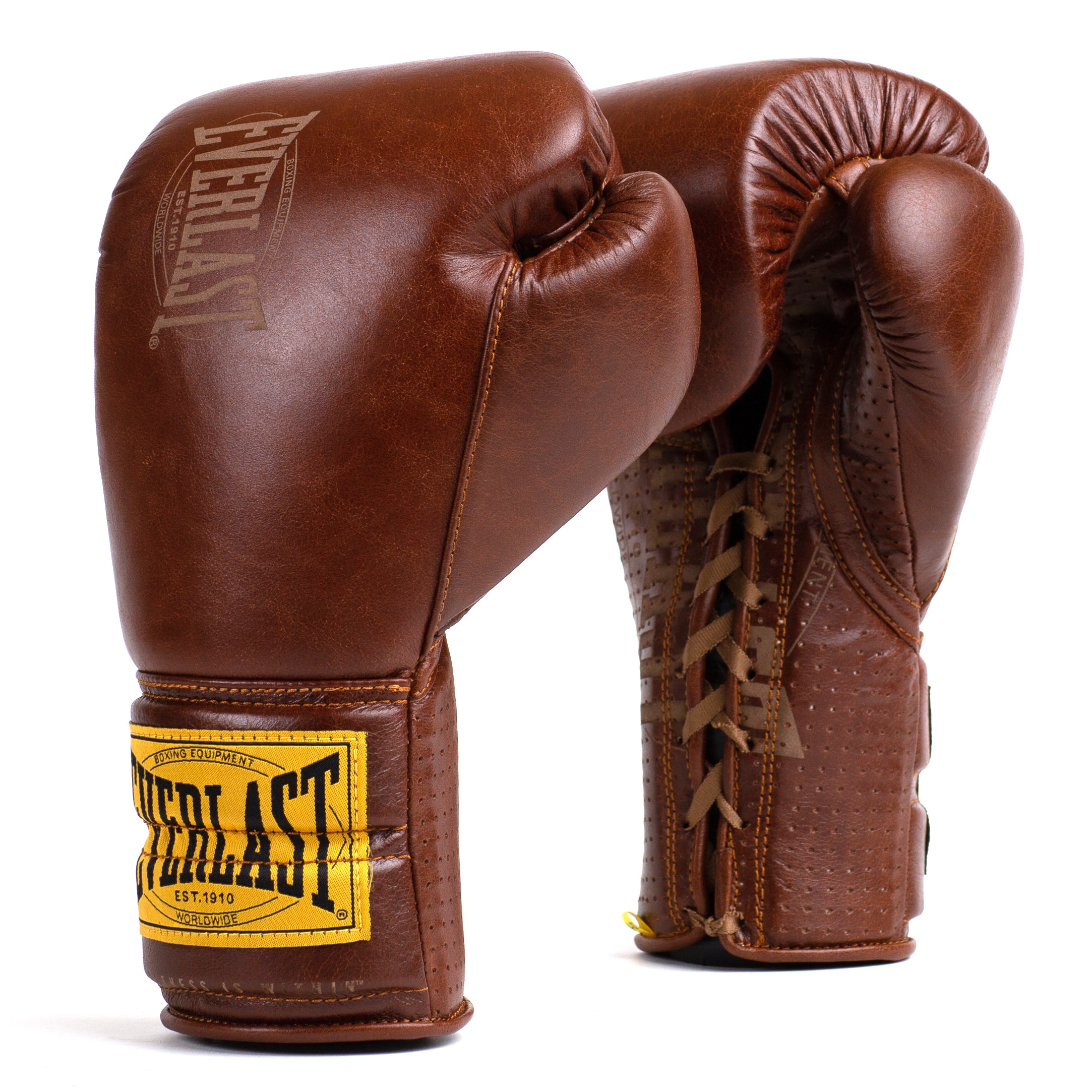 Gants de Boxe Compétition Anglaise Amateur 100% cuir - Budo-Fight