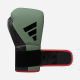 Gants de boxe Adidas d'entrainement vert/noir 10 OZ