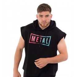 SLEEVELESS HOODIIE METAL BOXE