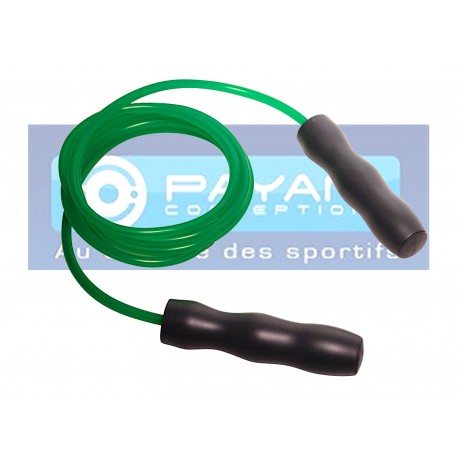corde à sauter ajustable verte