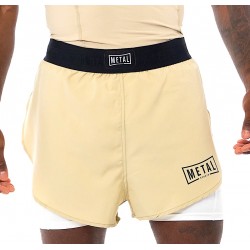 SHORT 2 IN 1 DESERT STORM MÉTAL BOXE