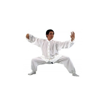 Chaussures De Tai Chi Et Arts Martiaux - Homme, Coton Respirant, Semelle Antidérapante - Blanc Ou Noir